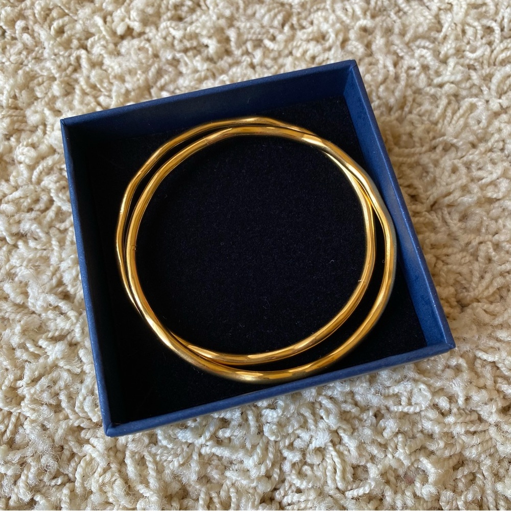 18k Gold-plated Bangles Bracelets